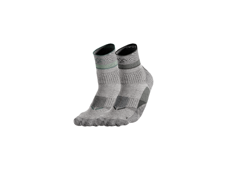 Een paar Smartwool wandelschoenen.