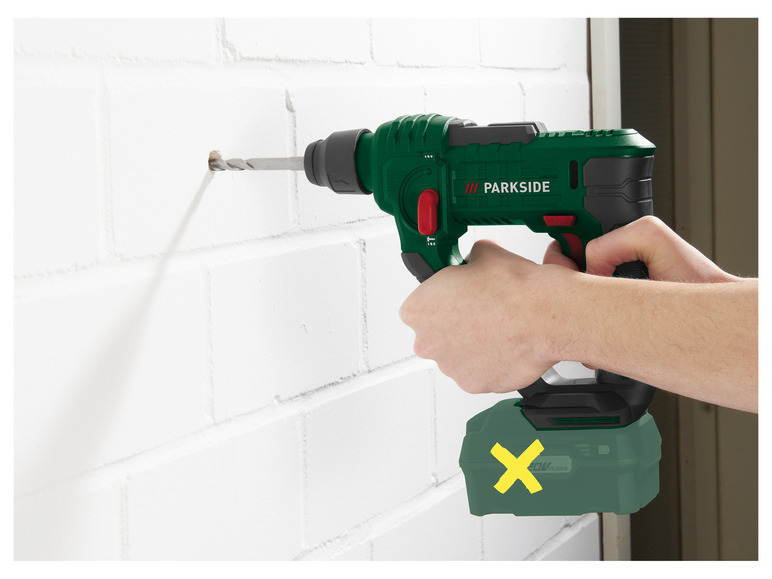 Ga naar volledige schermweergave: Accuboorhamer met SDS-plus 20 V PARKSIDE® PABH20 - afbeelding 5