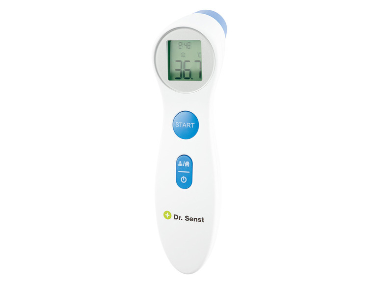 Aller en mode plein écran Dr. Senst Thermomètre corporel infrarouge sans contact - Photo 1