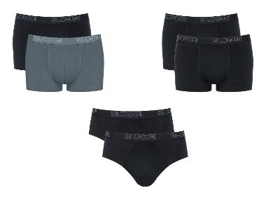 HELLO BY SLOGGI Boxershorts ou slips pour hommes, 2 pièces