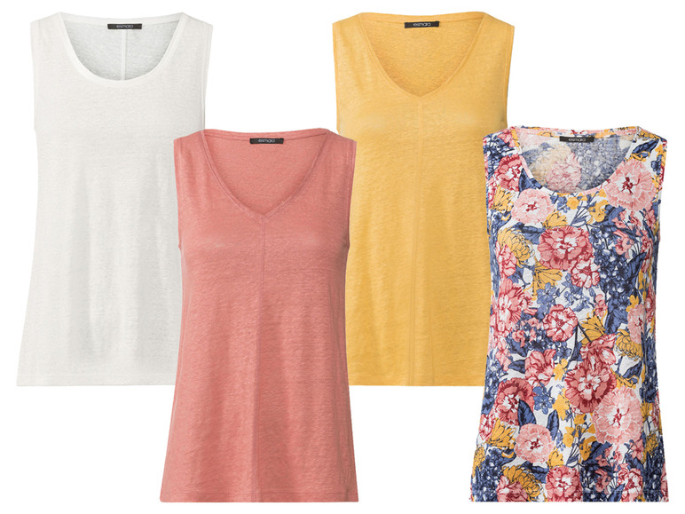 ESMARA® Nonchalante linnen top