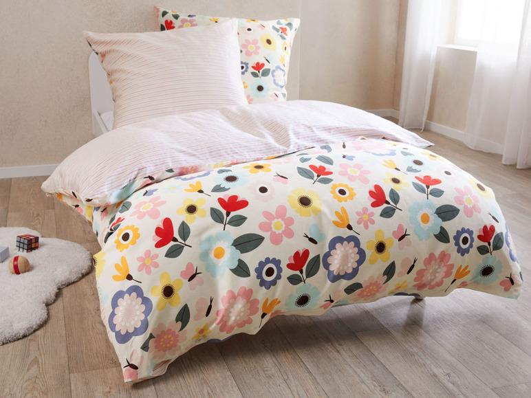 Aller en mode plein écran LIVARNO home Housse de couette en satin pour enfants, 140 x 200 cm - Photo 4