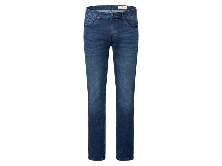 Ga naar volledige schermweergave: LIVERGY® Slim fit jeans van een katoenmix - afbeelding 2