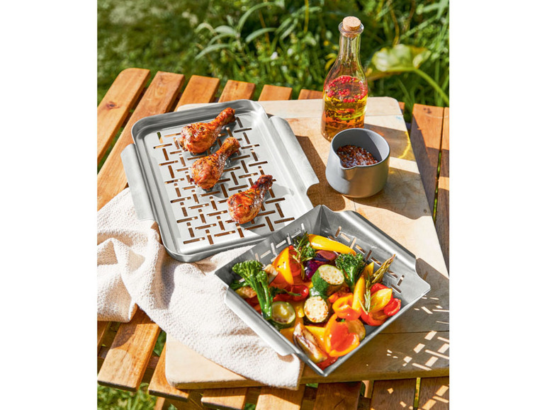 Aller en mode plein écran Poêle ou plateaux pour grillade, inoxydable - Photo 11