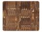 Houten snijplank met end grain houtpatroon