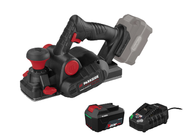 Rabot sans fil 20 V PPHA20 PARKSIDE PERFORMANCE® avec batterie et chargeur