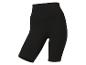 Zwarte sportieve fietsbroek met hoge taille
