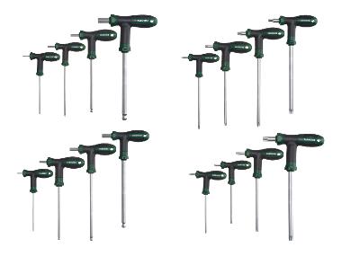 PARKSIDE® Jeu de clés mâles, 8 pièces