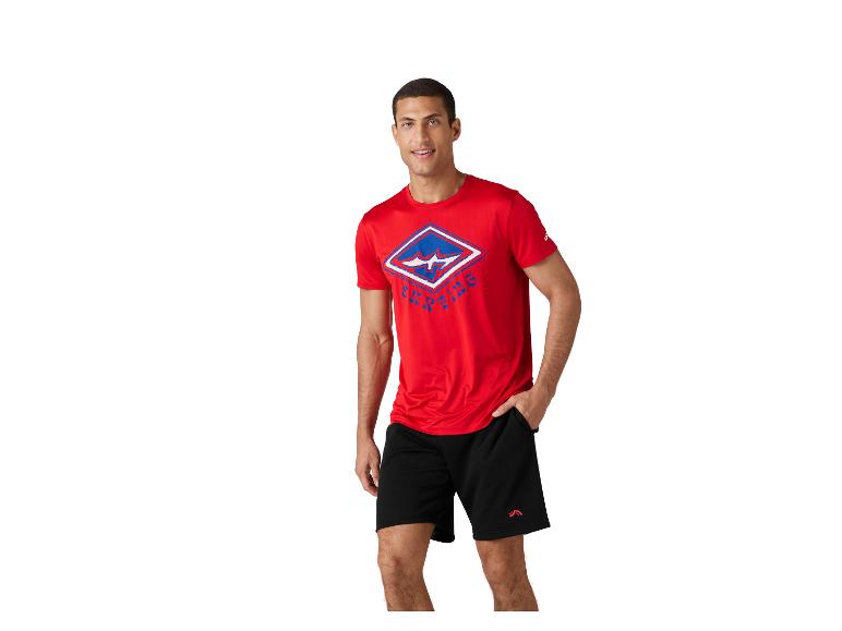 Sport shirt en shorts; surfstijl.