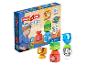 Geomag Magicube Safari magnetische stapelblokken voor 2-5 jaar, 10 stuks.