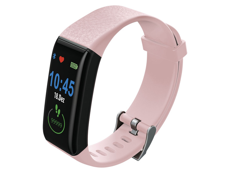 Aller en mode plein écran SILVERCREST® PERSONAL CARE Bracelet fitness connecté, Bluetooth®, avec app - Photo 3