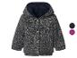 Cardigan tricoté chiné à capuche avec boutons et doublure douce