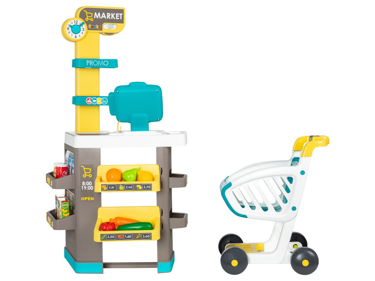 Ga naar volledige schermweergave: SMOBY Supermarkt met winkelwagentje - afbeelding 3