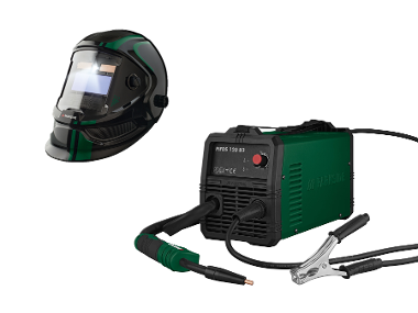 PARKSIDE® Inverter lasapparaat PIFDS120 met automatische lashelm gestreept/zwart