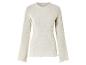 Een wit, gerimpeld longsleeve shirt.