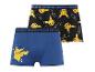 Deux boxers pour enfants avec des imprimés de personnages de dessins animés et le texte « PIKACHU ! » à la taille.