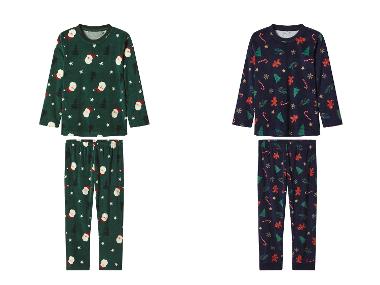 Fluwelen kerstpyjama voor jongens lupilu®