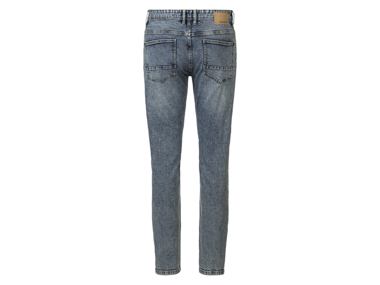 Ga naar volledige schermweergave: LIVERGY® Slim fit jeans van een katoenmix - afbeelding 8