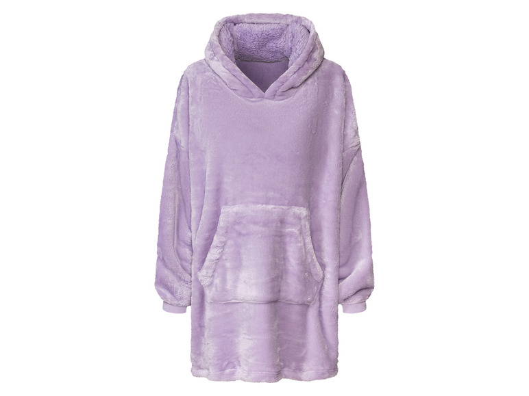 Ga naar volledige schermweergave: Pluchen oversized trui - afbeelding 6