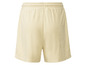 Beige korte broek van badstof.