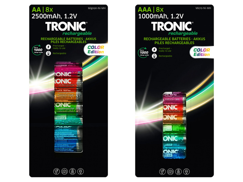 Ga naar volledige schermweergave: Oplaadbare batterijen TRONIC® - afbeelding 1