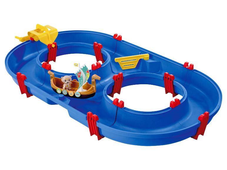 Bootbaan met accessoires voor kinderen.