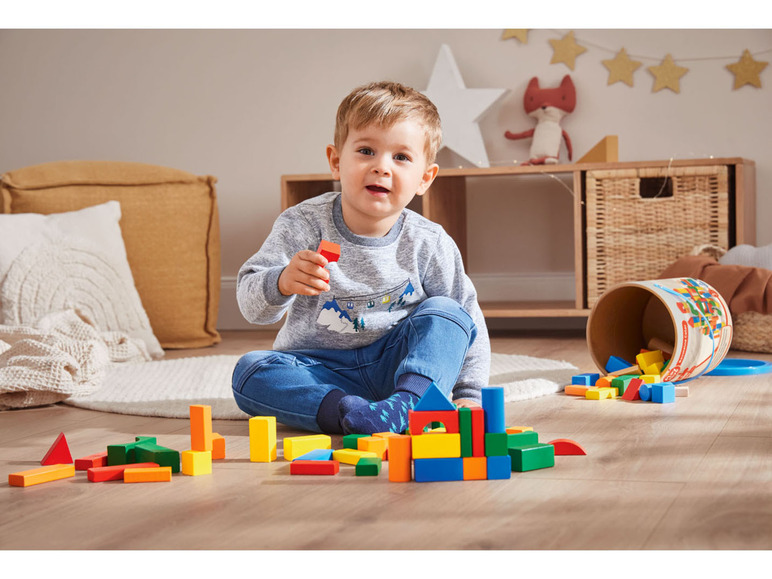 Ga naar volledige schermweergave: Playtive Trommel met houten speelgoed - afbeelding 11