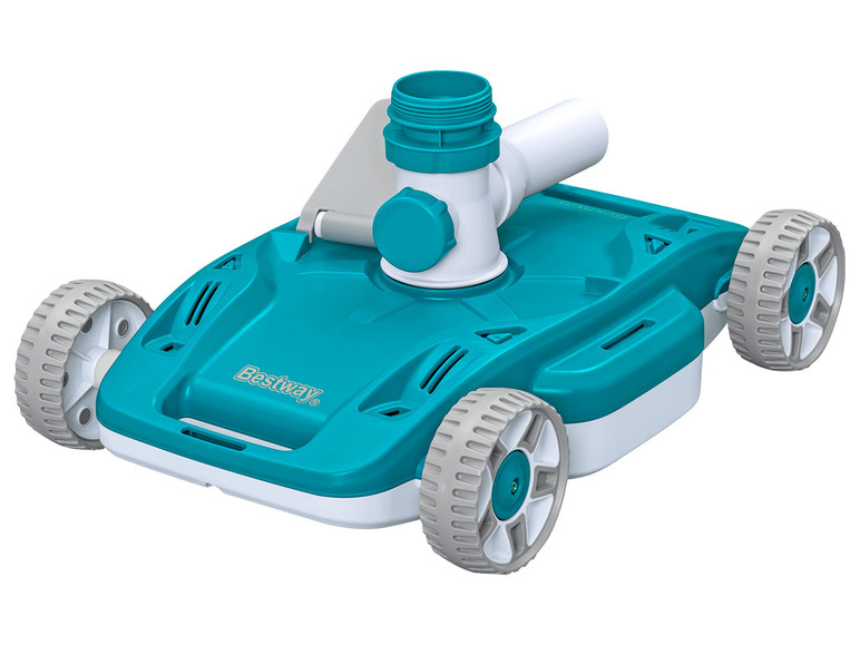 Bestway zwembadreiniger met wielen.