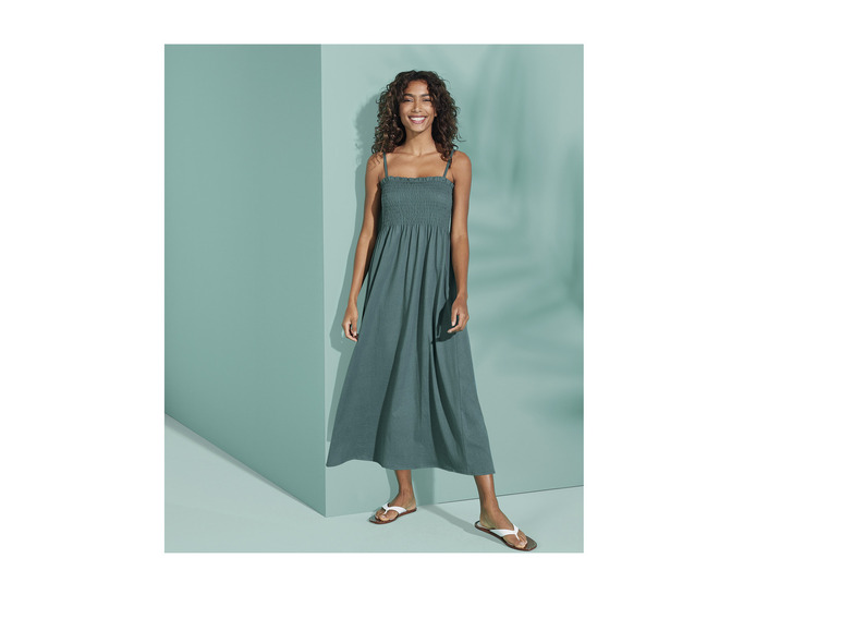 Ga naar volledige schermweergave: esmara® Midi-jurk met kreukeleffect - afbeelding 10