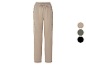 Pantalon cargo beige avec cordon.