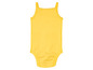 Un body jaune pour bébé.