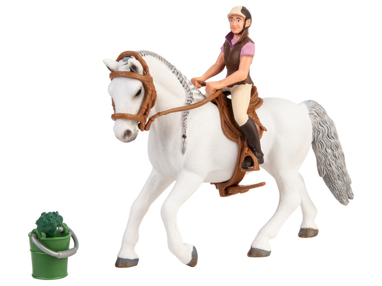 Ga naar volledige schermweergave: Schleich Paard met ruiter - afbeelding 9