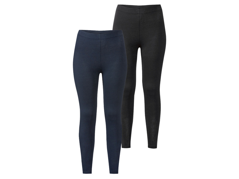 Ga naar volledige schermweergave: esmara® Set van 2 leggings van een katoenmix - afbeelding 5