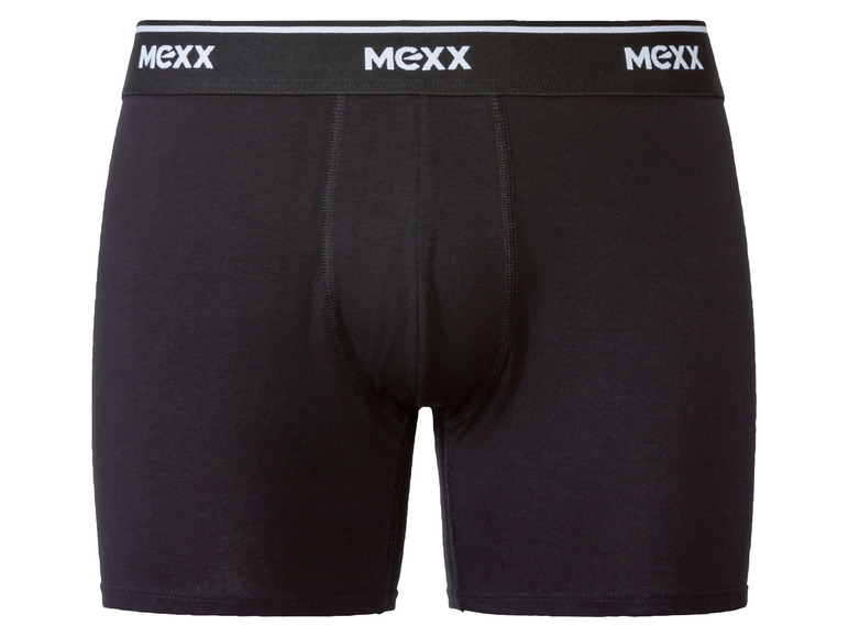 Aller en mode plein écran MEXX Boxer-shorts pour hommes, 4 pièces, bords élastiques avec inscription de la marque - Photo 3