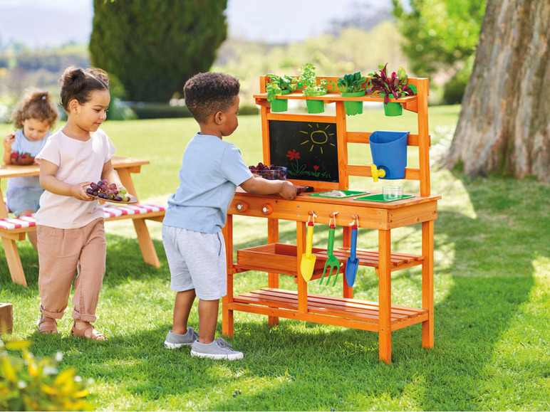 Ga naar volledige schermweergave: Playtive Houten buitenspeelkeuken - afbeelding 5