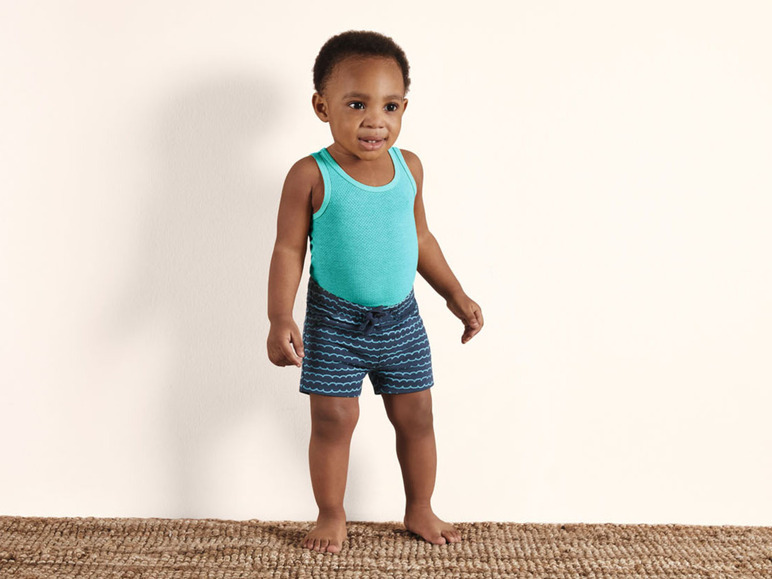Aller en mode plein écran lupilu® Bodys pour garçons bébés, 2 pièces, en pur coton bio - Photo 14