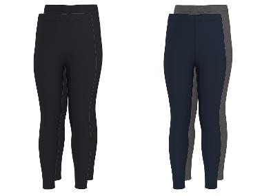 ESMARA KIDS Leggings pour filles, 2 pièces