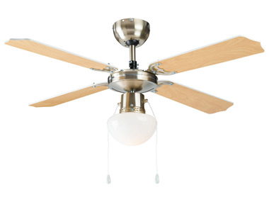 LIVARNO home Ventilateur de plafond, avec ampoule LED