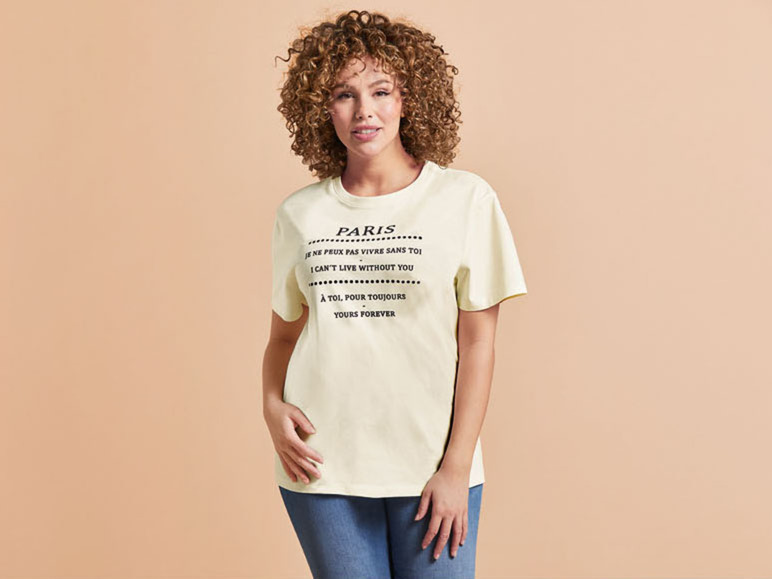 Ga naar volledige schermweergave: esmara® Katoenen T-shirt met print - afbeelding 3
