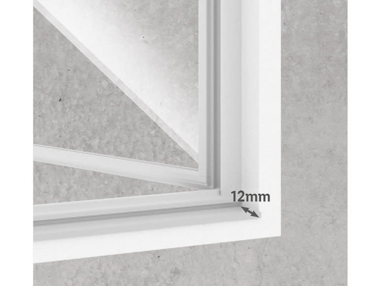 Aller en mode plein écran LIVARNO HOME Moustiquaire de fenêtre en aluminium, 130 x 150 cm - Photo 3