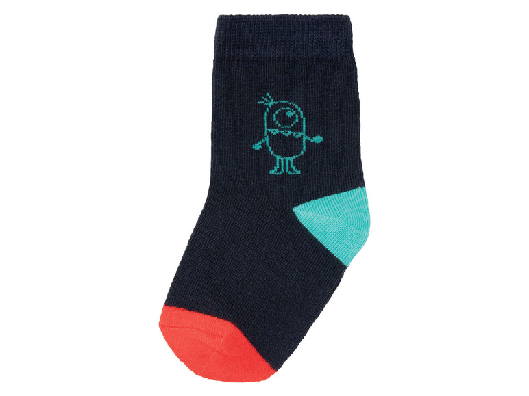 Aller en mode plein écran lupilu® Chaussettes pour garçon, 7 paires, avec du coton bio - Photo 10