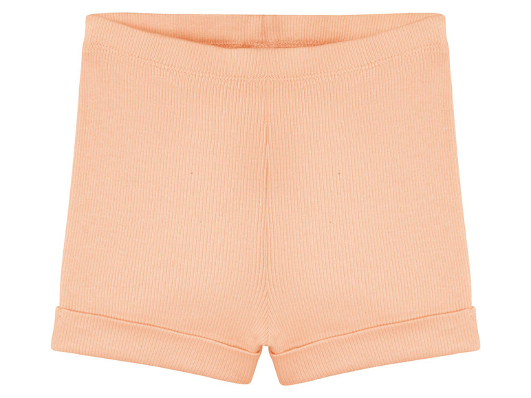 Aller en mode plein écran Set de 2 shorts bébé en un mélange de coton - Photo 3