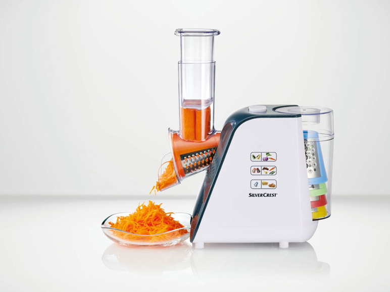 Silvercrest Râpe à Légumes électrique 150 W 5 Accessoires