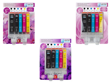 Cartouches d'imprimante multipack UNITED OFFICE®