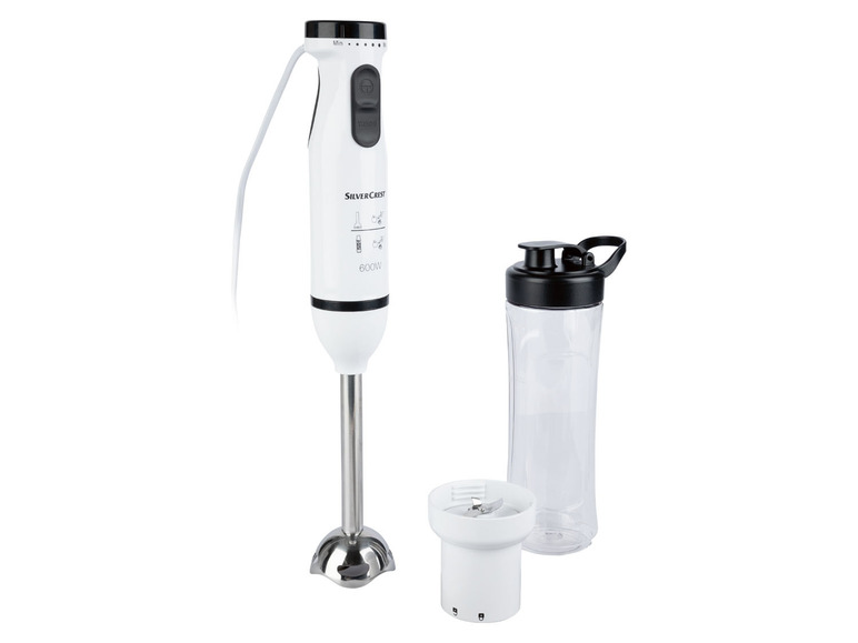 Aller en mode plein écran Mixeur plongeant avec appareil à smoothies, 600 W - Photo 1