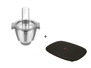 SILVERCREST® Accessoires Monsieur Cuisine: accessoire robot culinaire + planche coulissante
