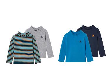 Shirt thermique à manches longues, 2 pièces lupilu®