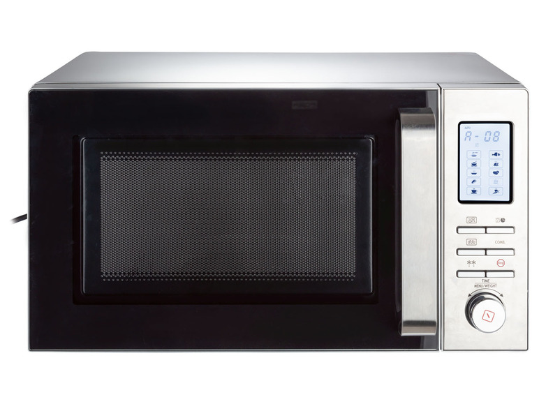 Aller en mode plein écran SILVERCREST® Four à micro-ondes, max. 1 000 W, capacité 20 L, fonction gril - Photo 3