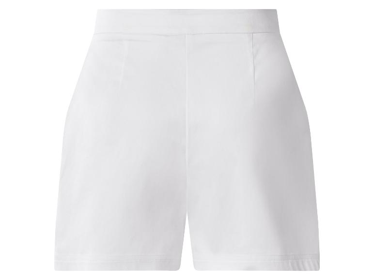 Short blanc taille haute
