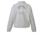 Sweat-shirt gris à manches longues avec l'inscription 'Natural Beauty within' au dos.